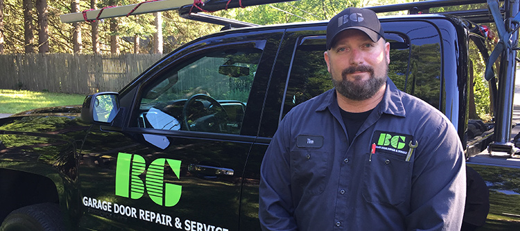 Garage Door Service Man